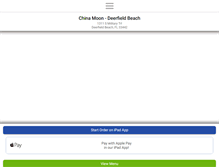 Tablet Screenshot of deerfieldchinamoon.com